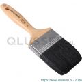 Copenhagen Pro Classic platte kwast 5* maat 3 zwart Chinees varkenshaar FSC houten steel 23.202.30