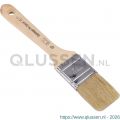 Copenhagen Pro 2 componenten platte kwast 5* maat 1.5 wit Chinees varkenshaar FSC houten steel 23.206.15