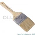 Copenhagen Pro 2 componenten platte kwast 5* maat 3 wit Chinees varkenshaar FSC houten steel 23.206.30