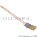 Copenhagen Pro radiatorkwast 5* maat 2 wit Chinees varkenshaar FSC houten steel 23.222.20