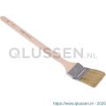 Copenhagen Pro radiatorkwast 5* maat 2.5 wit Chinees varkenshaar FSC houten steel 23.222.25