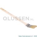 Copenhagen Pro radiatorkwast 4* maat 1.5 wit Chinees varkenshaar FSC houten steel 23.223.15
