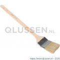Copenhagen Pro radiatorkwast 4* maat 2.5 wit Chinees varkenshaar FSC houten steel 23.223.25