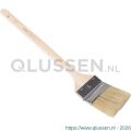 Copenhagen Pro radiatorkwast 4* maat 3 wit Chinees varkenshaar FSC houten steel 23.223.30
