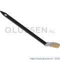 Copenhagen Pro wegwerp radiatorkwast maat 1 wit Chinees varkenshaar kunststof steel 23.224.10