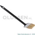 Copenhagen Pro wegwerp radiatorkwast maat 2 wit Chinees varkenshaar kunststof steel 23.224.20