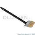 Copenhagen Pro wegwerp radiatorkwast maat 2.5 wit Chinees varkenshaar kunststof steel 23.224.25
