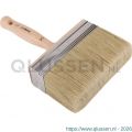 Copenhagen Pro classic blokwitter 5* maat 5x15 wit Chinees varkenshaar mix houten steel 23.231.55