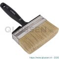 Copenhagen Pro blokwitter 3* maat 3x12 wit Chinees varkenshaar mix kunststof steel 23.232.32
