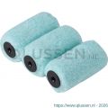 Copenhagen Pro RoughTex muurverfroller 4* 10 cm 17 mm vacht dubbel dik set 3 stuks 23.300.34