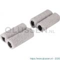 Copenhagen Pro FinGrey muurverfroller 5* 12 cm 10 mm vacht dubbel dik set 4 stuks 23.300.84