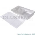 Copenhagen Pro inzetbakje voor verfbak klein 14.5x28.3 cm transparant kunststof stapelbaar 23.403.00