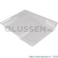 Copenhagen Pro inzetbakje voor verfbak middel 23.7x32 cm transparant kunststof stapelbaar 23.403.10