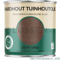 Tuinhoutolie hardhoutolie 750 ml licht grijs blik 25.931.01