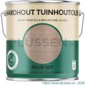 Tuinhoutolie hardhoutolie 2500 ml puur wit blik 25.932.02