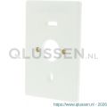 Merten montageplaat met felsmoer opbouw M4 combinatie polarwit 54.026.77