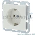 Gira System 55 contactdoos inbouw 1-voudig randaarde polarwit 54.191.42