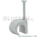 Q-Link buisclip PVC rond voor installatiebuis 16-19 mm grijs set 40 stuks 54.213.37