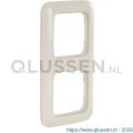 Busch-Jaeger SI afdekraam inbouw 2-voudig crème 66.000.22