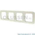 Busch-Jaeger SI afdekraam inbouw 4-voudig crème 66.000.24