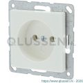 Jung AS500 contactdoos inbouw 1-voudig polarwit 66.003.40