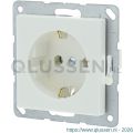 Jung AS500 contactdoos inbouw 1-voudig randaarde polarwit 66.003.42
