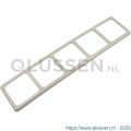 Peha Standard afdekraam inbouw 5-voudig verticaal-horizontaal crème 66.010.28