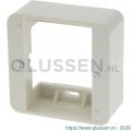 Peha Standard opbouwraam inbouw 1-voudig crème 66.010.32