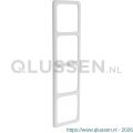 Peha Standard afdekraam inbouw 4-voudig polarwit 66.011.24