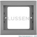 Berker K5 afdekraam 1-voudig RVS 66.023.21