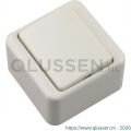 Berker AP schakelaar opbouw wissel polarwit 66.026.01