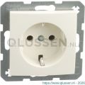 Berker S1 contactdoos inbouw 1-voudig randaarde crème 66.032.42