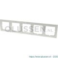 Berker S1 afdekraam inbouw 5-voudig polarwit 66.033.28