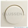 Berker S1 centraalplaat met knop voor dimmer polarwit 66.033.97