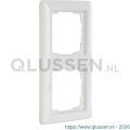 Gira System 55 afdekraam inbouw 2-voudig verticaal-horizontaal polarwit 66.051.22