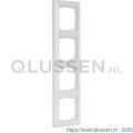 Gira System 55 afdekraam inbouw 4-voudig polarwit 66.051.26