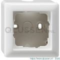 Gira System 55 opbouwraam 1-voudig inclusief afdekraam polarwit 66.051.32