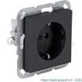 Gira E2 contactdoos inbouw 1-voudig randaarde zwart 66.053.42