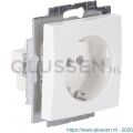 Busch-Jaeger Balance contactdoos inbouw 1-voudig randaarde polarwit 66.054.42