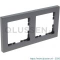 Q-Link S-Line afdekraam 2-voudig zwart 66.097.22