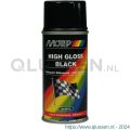 MoTip lakspray Rallye zwart hoogglans 150 ml 105