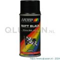 MoTip lakspray Rallye zwart mat 150 ml 106