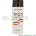 MoTip Colourspray lakspray dekkend mat RAL 9005 diep zwart 400 ml 1601