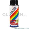 MoTip Colourspray lakspray dekkend hoogglans RAL 9005 diep zwart 400 ml 1602