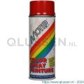 MoTip Colourspray lakspray dekkend hoogglans RAL 3000 vuurrood 400 ml 1628