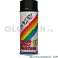 MoTip Colourspray lakspray dekkend zijdeglans RAL 9005 diep zwart 400 ml 1659