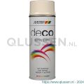 MoTip Colourspray lakspray dekkend hoogglans RAL 9001 creme-wit 400 ml 1695