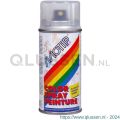 MoTip blanke lakverf Colourspray Clear Varnish Alkyd transparant hoogglans 150 ml 21603