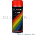 MoTip fluorescerende lakverf dekkend rood-oranje mat 400 ml 4020