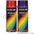 MoTip metallic lakverf dekkend rood 400 ml 4045